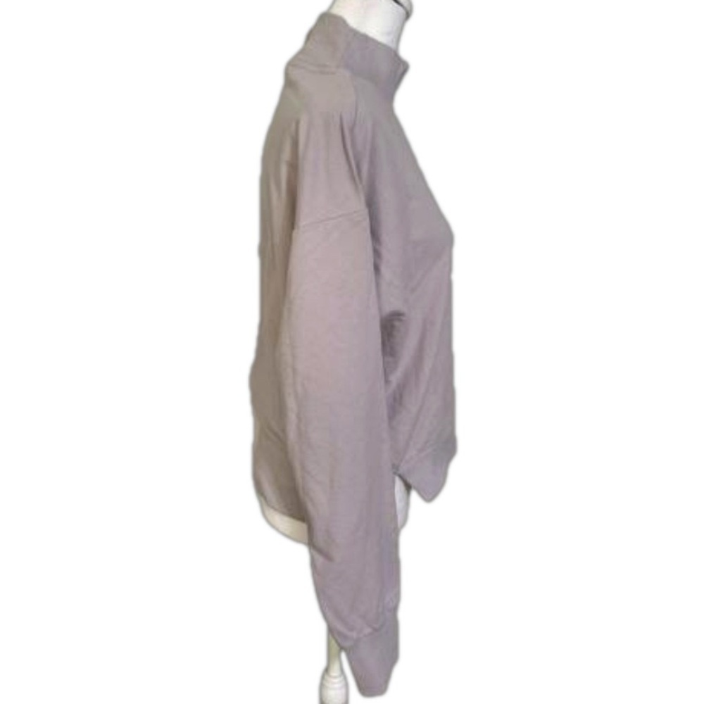 All In Motion French Terry Sweatshirt Lilac Purple Thumb Hole Women Size M - Picture 6 of 16